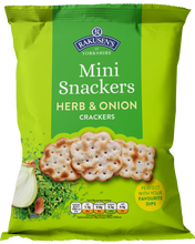 *NEW* Herb & Onion Snackers ( Vegan) ON PROMOTION