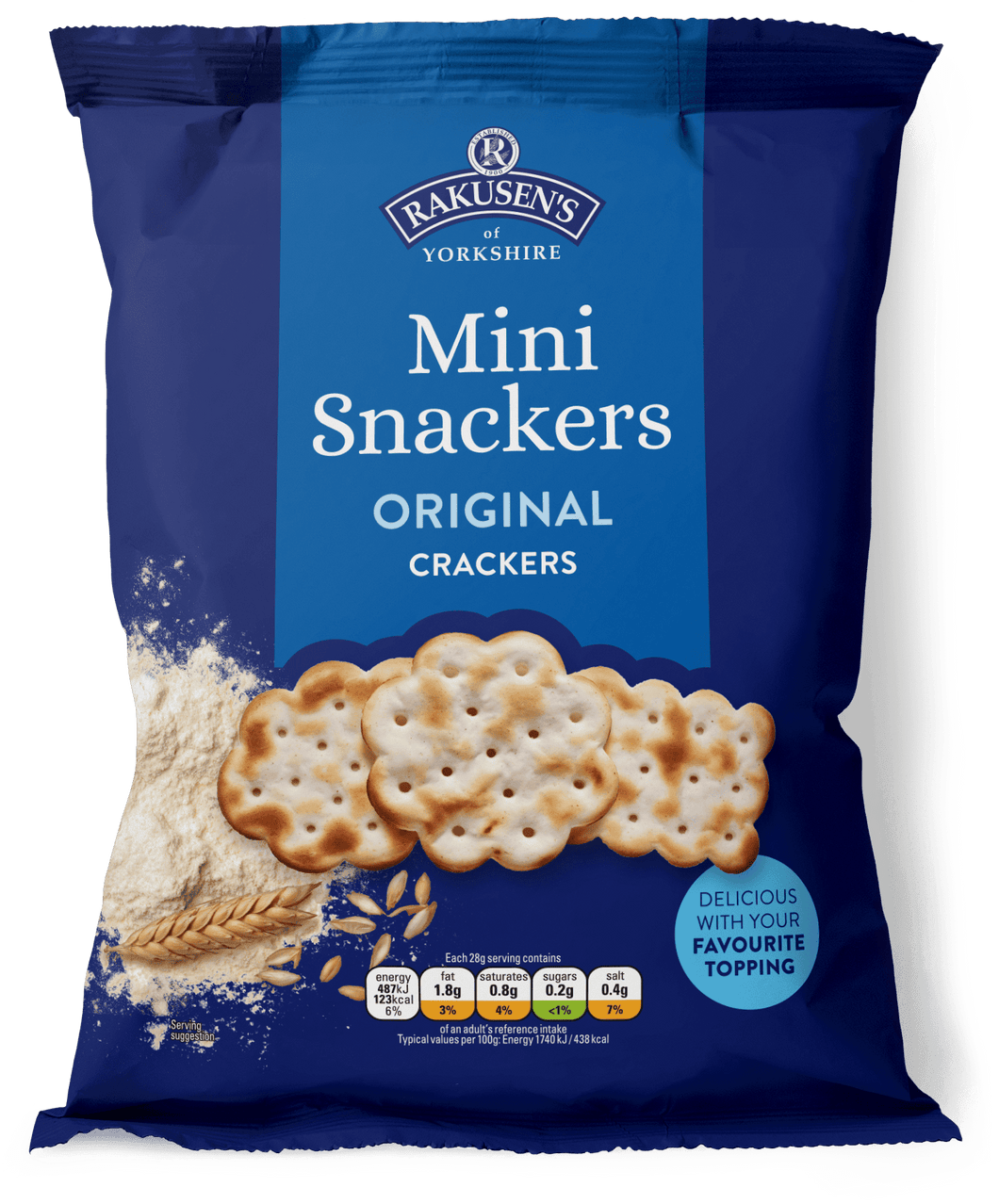 Plain Mini Snackers  - Vegan