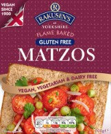 Gluten Free Matzo Vegan Crackers