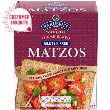 Gluten Free Matzo Vegan Crackers