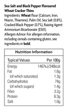 Rakusens Sea Salt & Black Pepper Thins