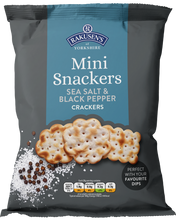 *NEW* Sea Salt & Black Pepper Snackers - Vegan ( ON PROMOTION)